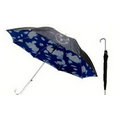 Double Canopy Stick Umbrella w/ Cloud Accent Lining (46" Arc)